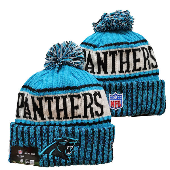 Carolina Panthers Knit Hats 019